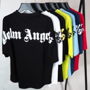 240gsm Heavy Cotton Boxy Fit T Shirt with 3D Foam Print and O-Neck Collar Blank Plain
