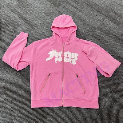 500 Gsm Thick Cotton Zipper Pockets Patched Embroidery Hoodie Men Lined Custom Hoodies - Image 6