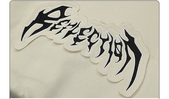 500gsm Knitted Oversized Patch Embroidery Logo Men'S Vintage Pullover Hooded Sweatshirt Men'S - Image 5