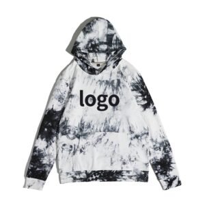 Hot Sale Winter Tie-dye Hoodies 100% Cotton Tie Dye Pullover Custom logo Embroidery Tie Dye Hoodie for Mens