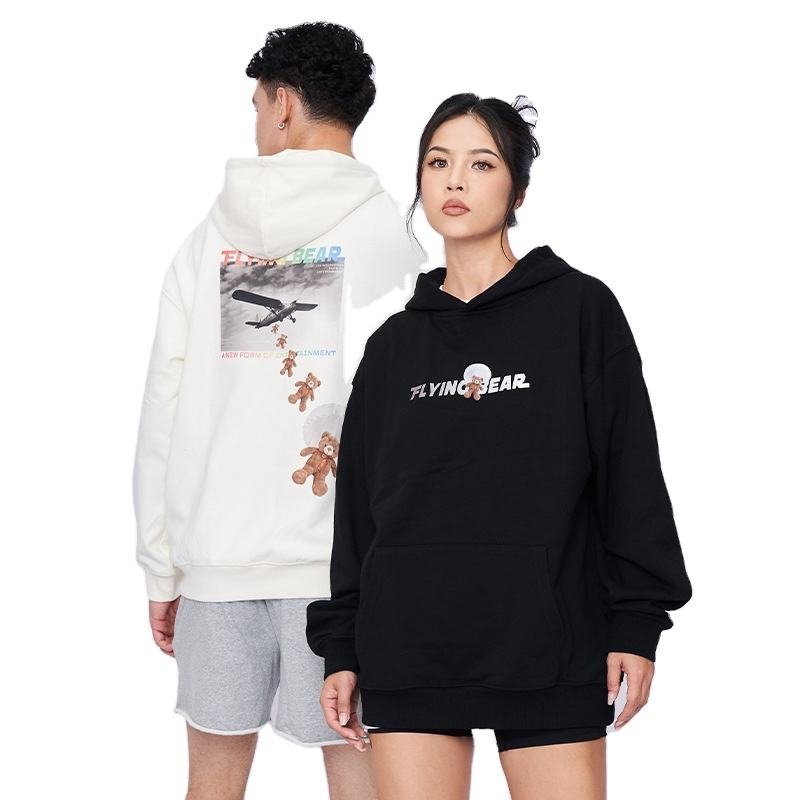 Charming RFSD Autumn Men's Hooded Printed Terry Heavy 430G Anti-Pilling Pullover Clothing - Image 3