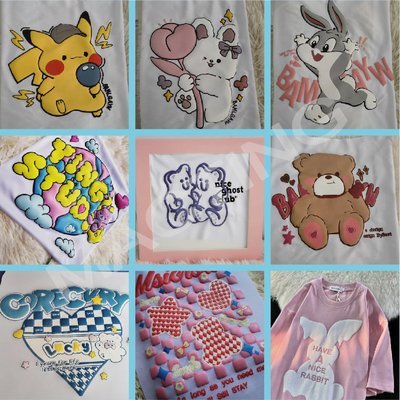 Choose Your Craft Way 100% Cotton Plain Oversized Casual Tshirt with Custom Logo Print - Image 2