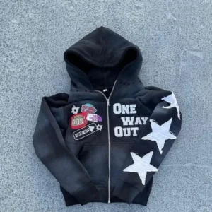 Clothing Hooded No Stringshoody Acid Wash Double Cap French Terry Stripe 100% Cotton Hoodie Men Moq10