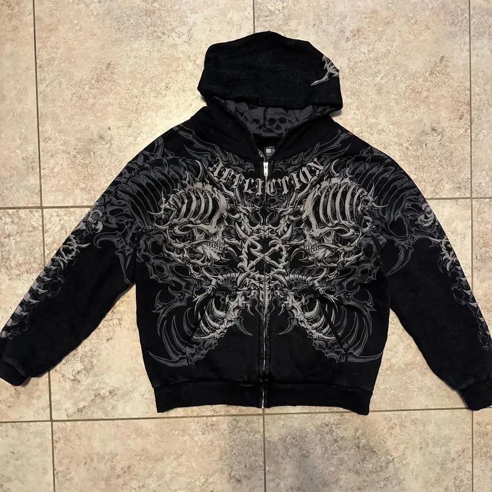 Custom 3D Embroidery LOGO Hoodies Unisex Acid Wash Pullover Fleece Hoodies High Quality Oversized Sun Faded Hoodies - Image 5