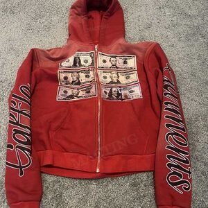 Custom 600 Gsm HeavyWeight French Terry Vintage Acid Wash Distressed Sun Faded Hoodie