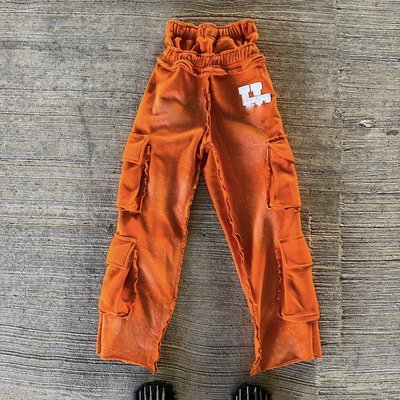 Custom Double Waist Heavyweight Cotton Vintage Acid Wash Sweat Pants Distressed Rhinestone Wide Leg Sweatpants for Men - Image 6