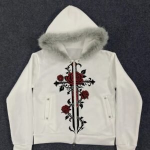 Custom French Terry Cotton Heavyweight Boxy DTG Printing Sweats Acid Wash Sun Faded Distressed Embroidery Patch Inside Hoodie