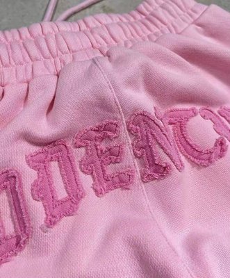 Custom French Terry Distressed Acid Wash Women's Tracksuit for Spring/Autumn Season - Image 4