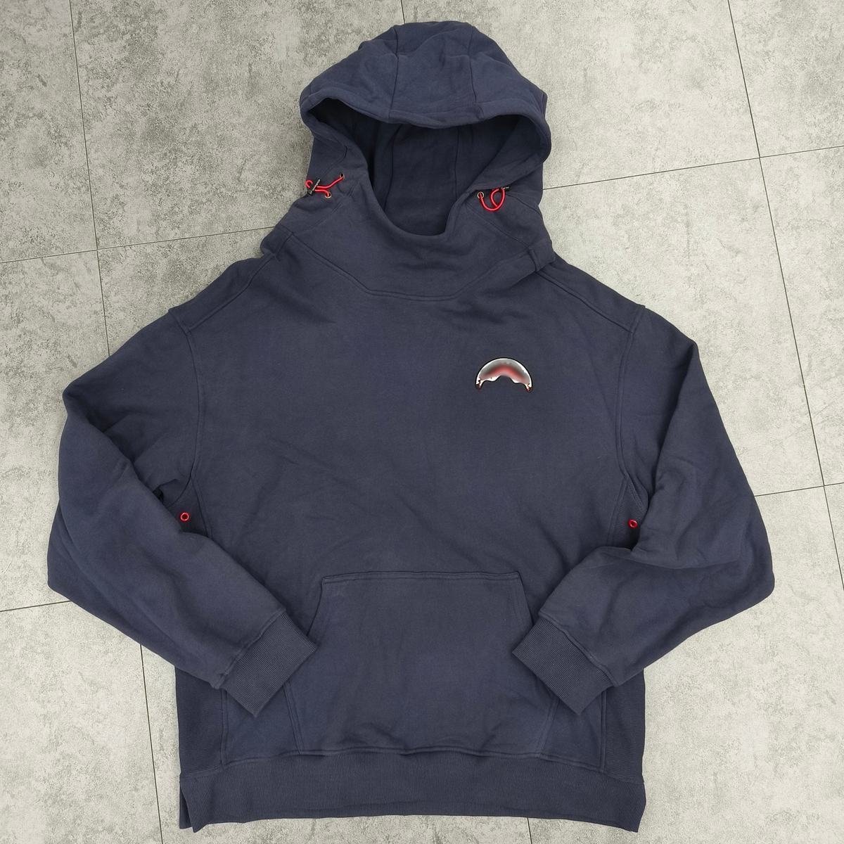 Custom Heavyweight 100% Cotton Solid Winter Sun Faded Acid Wash Patch Applique Embroidered Cropped Print Hoodie for Men - Image 4