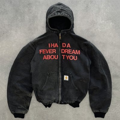 Custom Heavyweight Boxy Fit Vintage Acid Wash Ripped Distressed Zip Up Denim Hoodie Jacket Men - Image 5