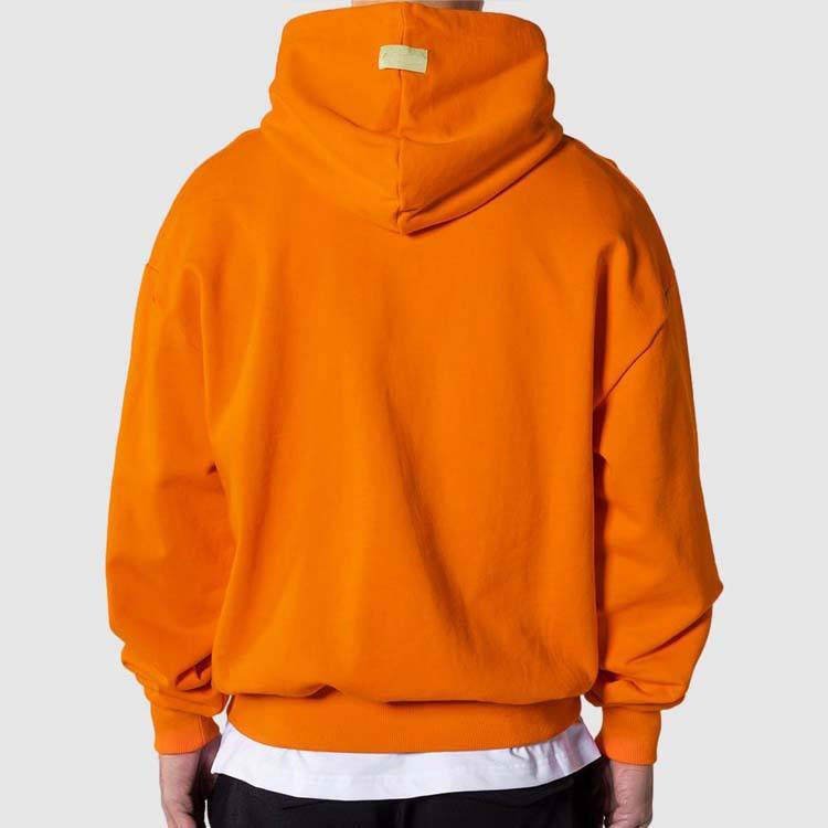Custom High Quality Men's Hoodies Streetwear Drop Shoulder Heavy Weight Cotton Pullover Hooded Sweatshirts Hoodie for Men - Image 6