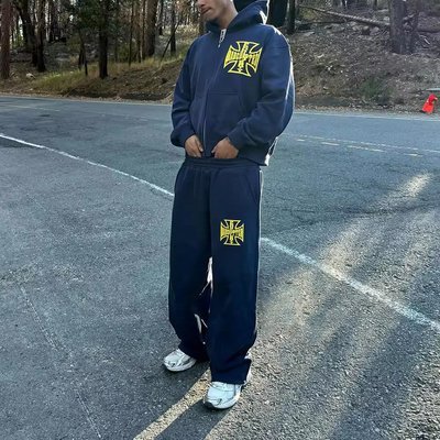 Custom Lightweight French Terry Cotton Cut Raw Hem Cropped Vintage Acid Wash Sun Faded Blank Zip Up Baggy Hoodie - Image 4