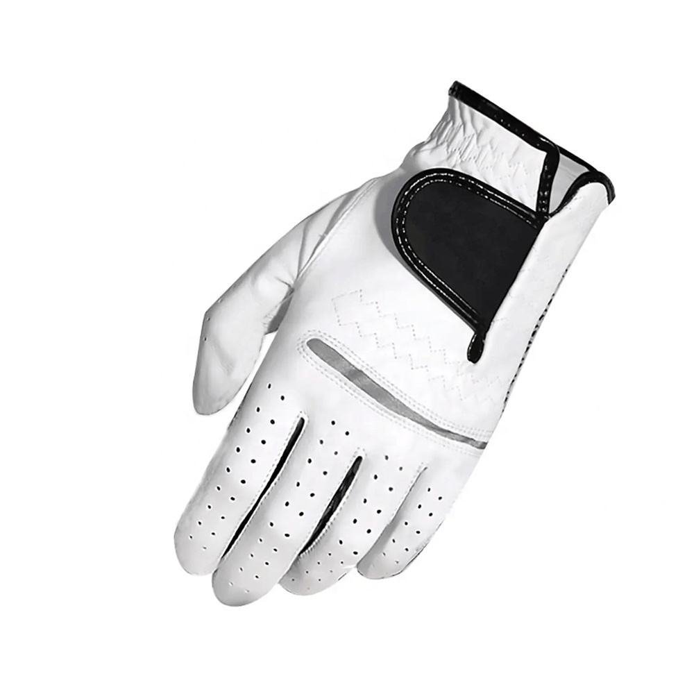 High Quality Breathable Cabretta Leather Golf Gloves | Left or Right Hand Grip Custom Sports Gloves - Image 3