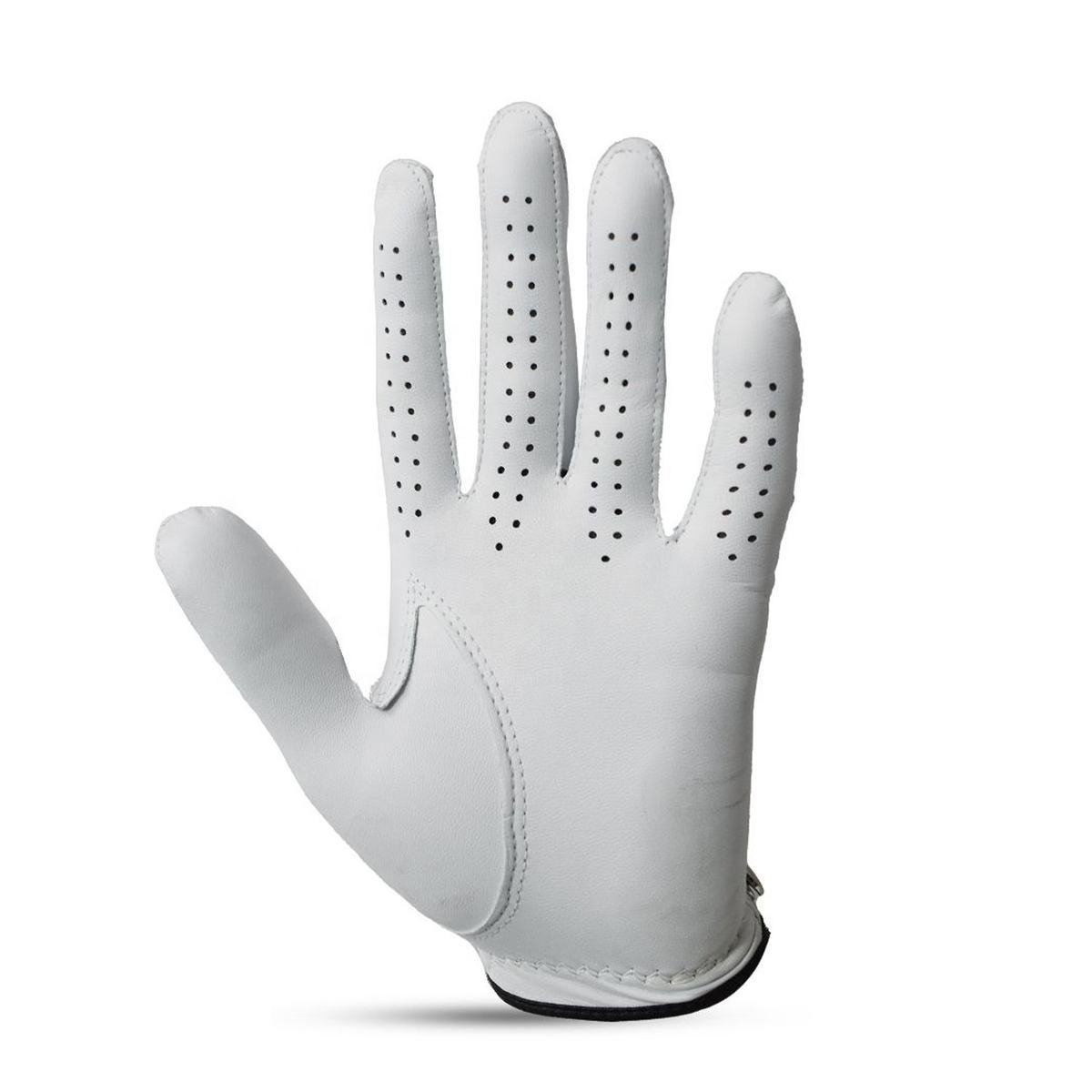 High Quality Breathable Cabretta Leather Golf Gloves | Left or Right Hand Grip Custom Sports Gloves - Image 2