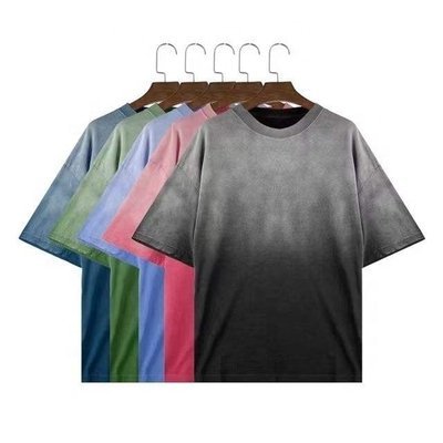 Custom Logo Heavyweight Hip Hop Style 300 Grams Acid Washed Oversized Distressed TshirtCustom Logo Heavyweight Hip Hop Style 300 Grams Acid Washed Oversized Distressed Tshirt - Image 4