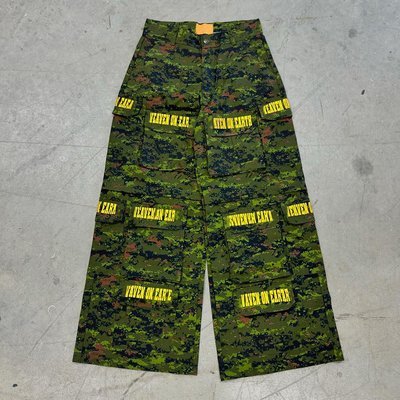 Custom Loose Baggy Wide Leg Camouflage Real Tree Camo Pants Sweatpants Cotton Multiple Pockets Cargo Trousers - Image 3