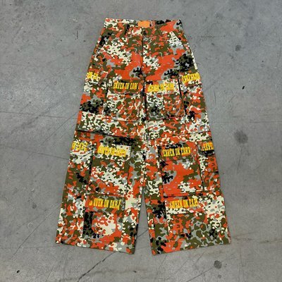 Custom Loose Baggy Wide Leg Camouflage Real Tree Camo Pants Sweatpants Cotton Multiple Pockets Cargo Trousers - Image 6