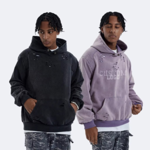 Custom Men's Hoodie Design 100%cotton Oversized 500gsm Drop Shoulder Hoodie Manufacturers Heavy Weight Streetwear Hoodie for Men