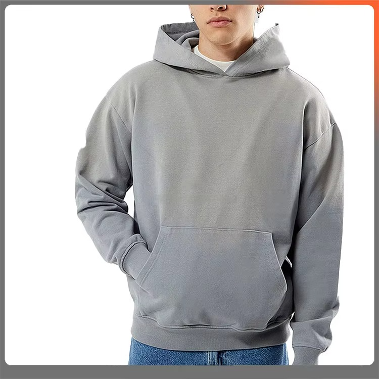 Custom Men's Hoodies Oversized Acid Wash Blank Vintage Pullover Hoodie Manufacturers High Quality Hoodie for Men - Image 6