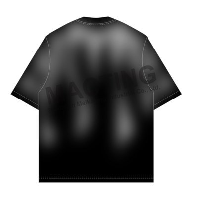 Custom New Design Logo Sun Faded T Shirt Men 100% Cotton Boxy Oversized Vintage Washed Cut and Sew Streetwear T-shirt - Image 3