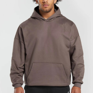 Custom Printing Men's Hoodies Oversize Cotton High Weight Boxy Fit Hoodi Pullover Streetwear Cropped Hoodie Men