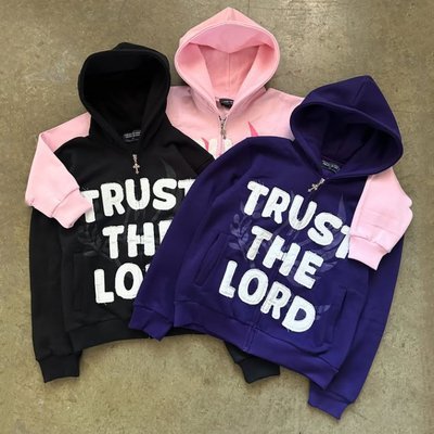 Custom Streetwear Oversized Boxy Zipper Heavyweight 100% Cotton Terry Acid Wash Embroidery Distressed Zip Up Hoodie - Image 5