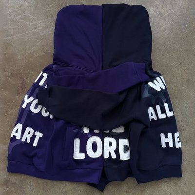 Custom Streetwear Oversized Boxy Zipper Heavyweight 100% Cotton Terry Acid Wash Embroidery Distressed Zip Up Hoodie - Image 4