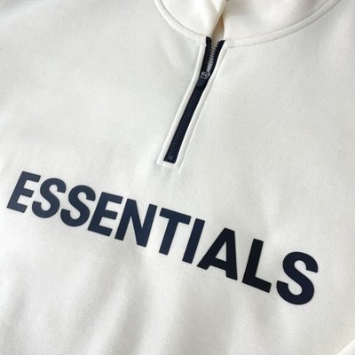 Custom Women Men Zip Up Long Sleeve Sweatshirt Jersey Fabric Essentials Half Zip Sweatshirt - Image 4
