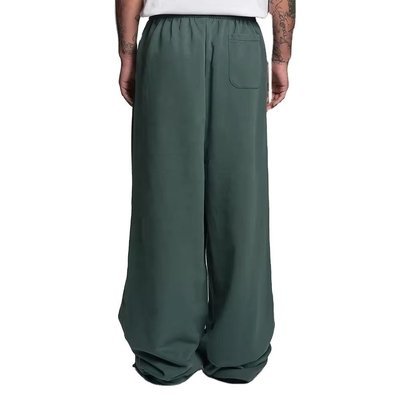 Customized Labels Custom Printed Mens Heavyweight French Terry Cotton Streetwear Pants