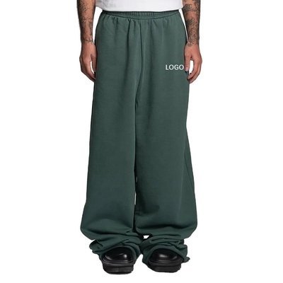 Customized Labels Custom Printed Mens Heavyweight French Terry Cotton Streetwear Pants - Image 2