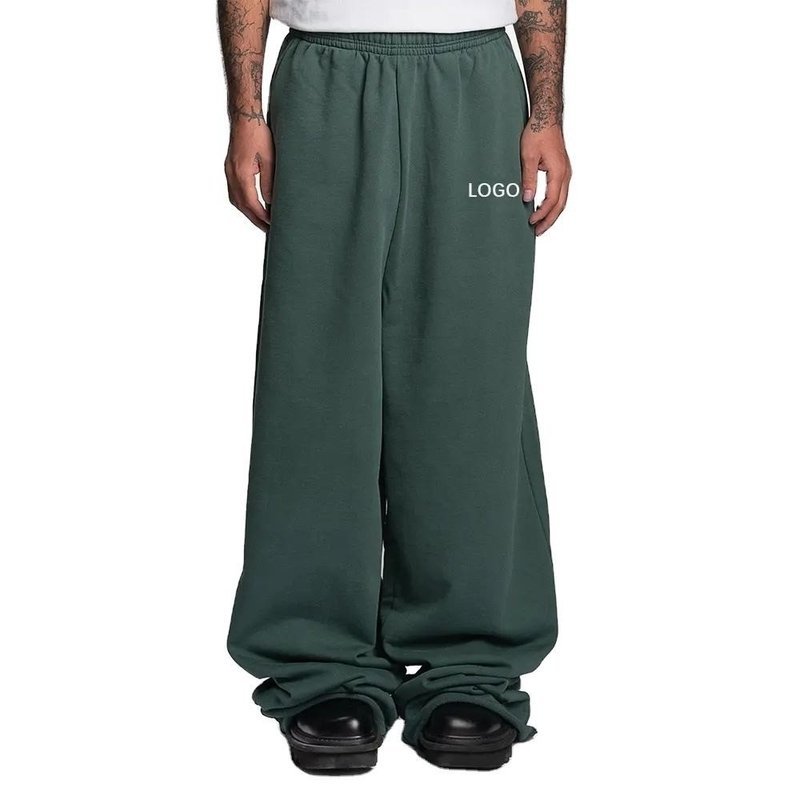 Customized Labels Custom Printed Mens Heavyweight French Terry Cotton Streetwear Pants - Image 5