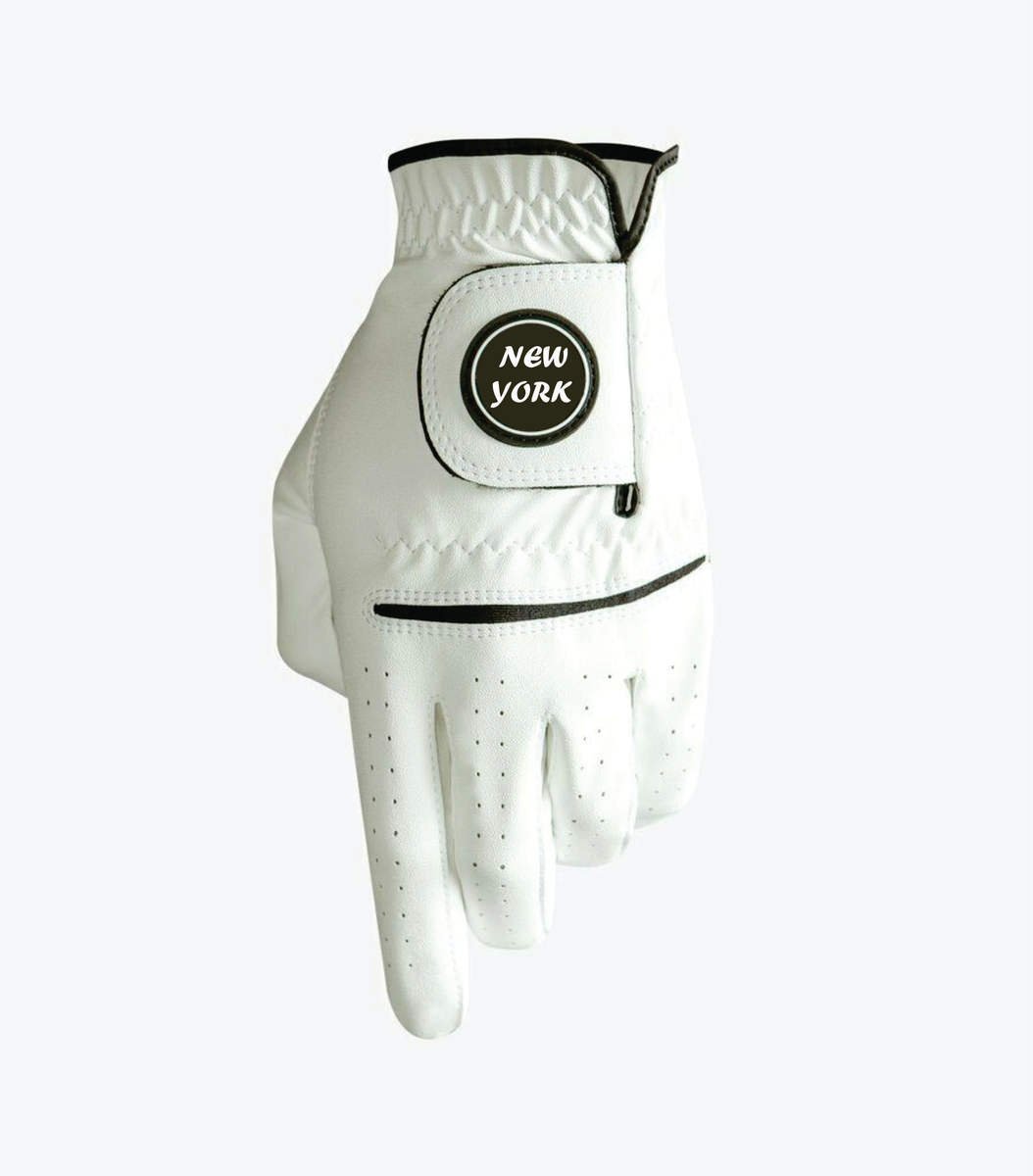 Durable Custom Golf Gloves for Men | Left Hand Breathable Performance Mesh Anti-Slip Microfiber Gloves