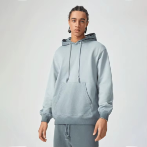 Factory High Quality Stir Frying Process 450G Heavy Oversized 100% Cotton Hoodie Custom Available for Unisex Hip-hop
