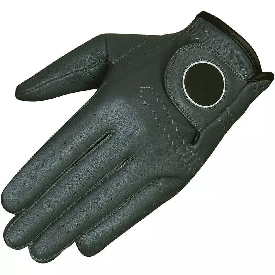 Factory Price Cabretta Leather Golf Gloves – Breathable, Non-Slip, Quick Dry Custom Logo Golf Handwear