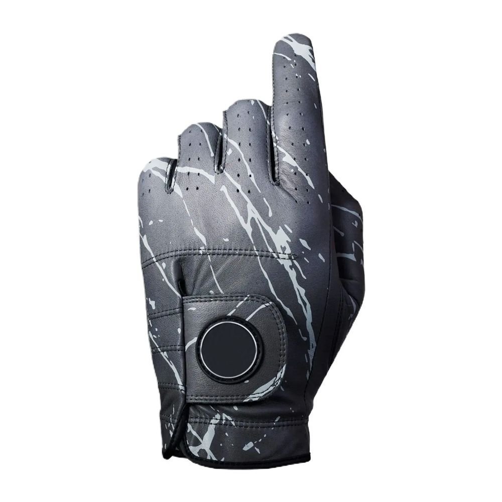 Professional Men’s Golf Gloves with Ball Marker – Soft Leather WeatherSof Grip Custom Logo Sports Gloves - Image 6