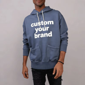 High Quality Cotton Polyester Thick Blank Plain Hoodies Unisex Custom Logo Plus Size Men's Hoodies