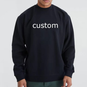 High Quality Crewneck Unisex Long Sleeve Sweatshirt Plain Crew Neck Oversized Custom Mens Sweatshirt
