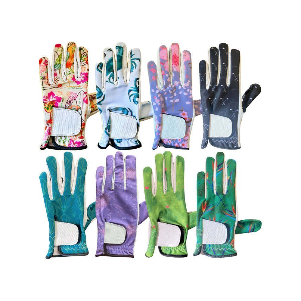 High Quality Customizable Cabretta Leather Golf Gloves – Premium Printed Golf Glove Design - Image 6
