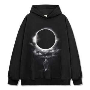 High Quality Luxury Street Wear Pullover Hoodie Casual Vintage Acid Wash 100% Cotton Loose Autumn Unisex