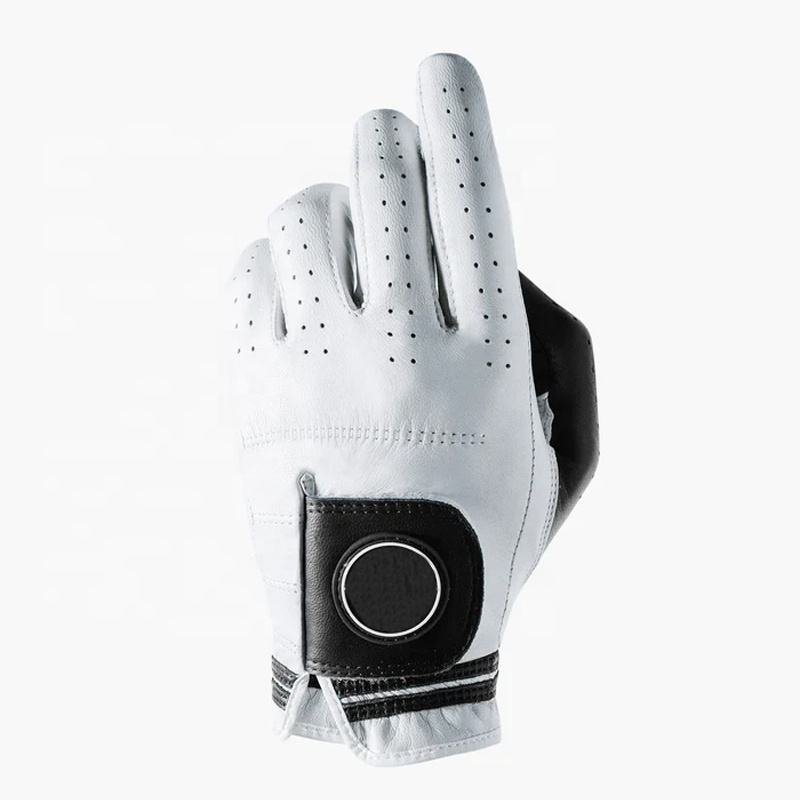 Hot Selling Left Hand Cabretta Leather Golf Glove – Soft, Flexible, Anti-Slip, Breathable Custom Fit - Image 3