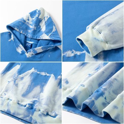 Loose Hoodies For Women Tie Dye Printed Hoodie Graffiti Gradient Color Autumn Winter - Image 5