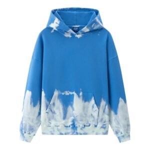 Loose Hoodies For Women Tie Dye Printed Hoodie Graffiti Gradient Color Autumn Winter