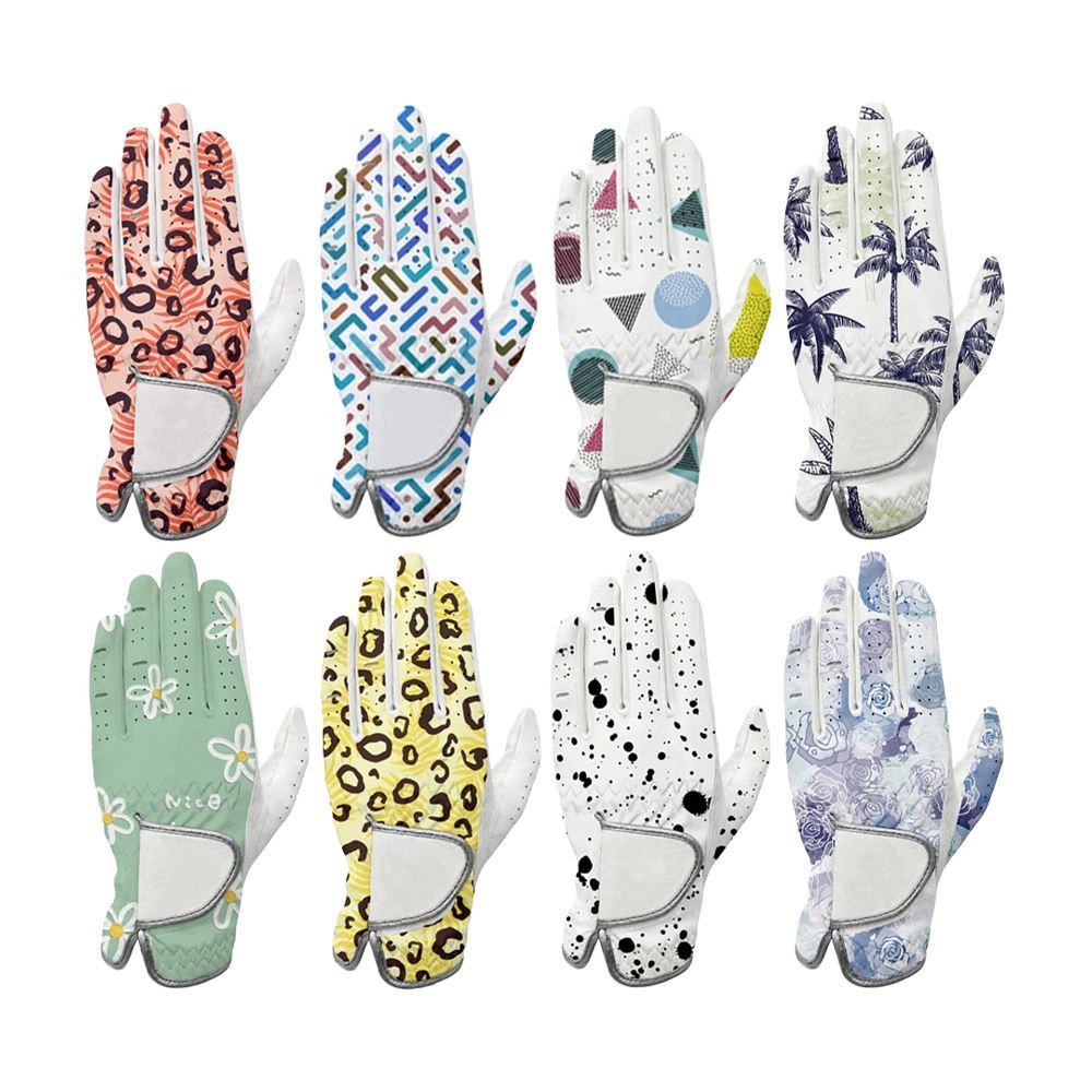 Manufacturer Designed Luxury Cabretta Leather Men’s Left Hand Golf Gloves – Premium Printed Golf Gloves - Image 5