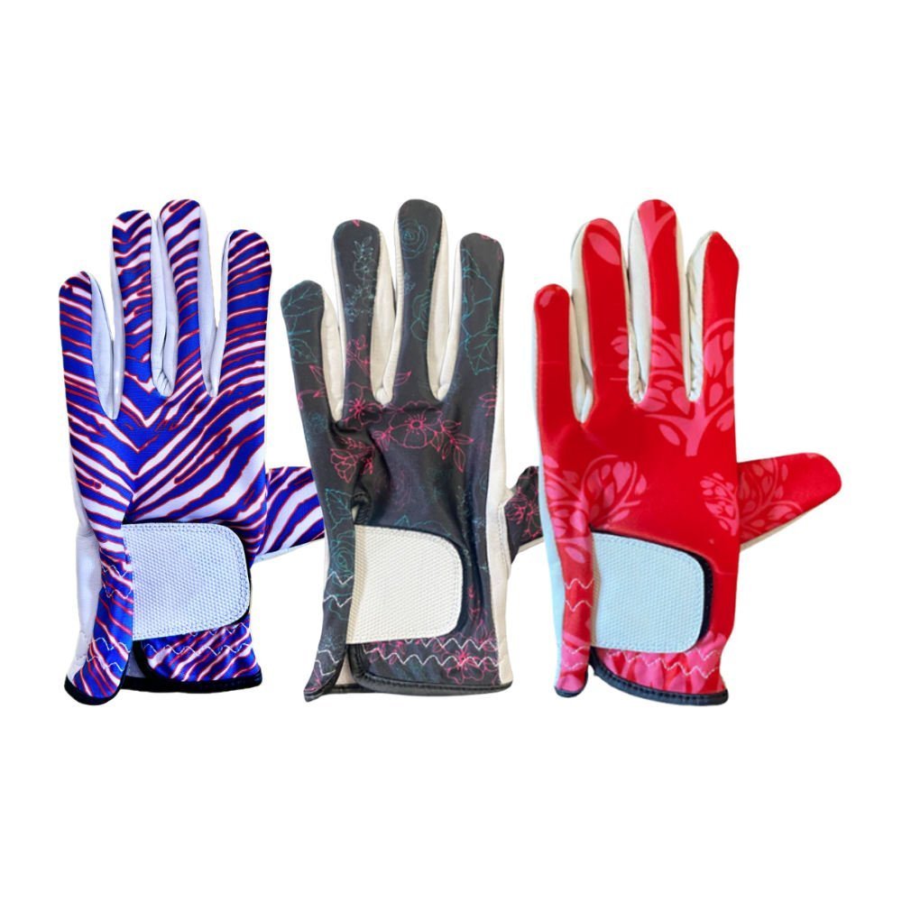 Manufacturer Designed Luxury Cabretta Leather Men’s Left Hand Golf Gloves – Premium Printed Golf Gloves - Image 4