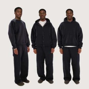 Men Clothes Manufacturer Wholesale Custom 100% Cotton Hoodies No String Blank Oversized Hoodies
