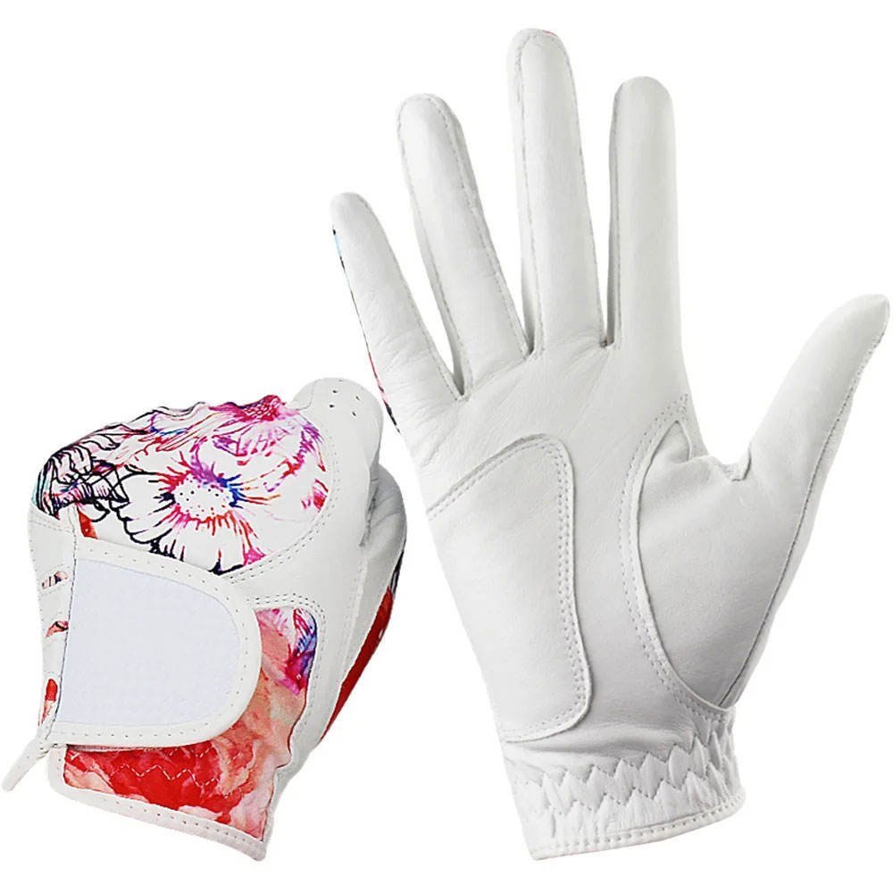 Men’s Left Hand Cabretta Leather Golf Gloves – Durable, Breathable & Stable Grip with Hook & Loop Closure for Sports Use - Image 2