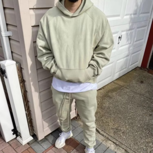 OEM Logo Design Street Style Loose Men's Soft Solid Color Plus Size Pullover Hoodies