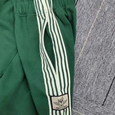 Patched Custom Flare Sweatpants Mens Leg Jersey Outdoor Activities - Image 2
