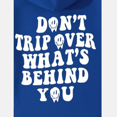 Printed Heavyweight 300-500 Gsm Streetwear Oversized 100% Cotton Pullover Hoodie - Image 5