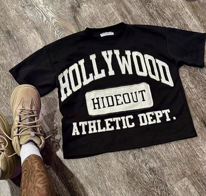 Support 7 Days Sample Order Lead Time for Custom Men's Oversized Drop Shoulder T-shirt - Image 3